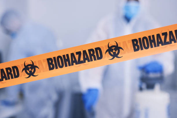 Professional Blood Cleanup technician working in Pittsboro, NC